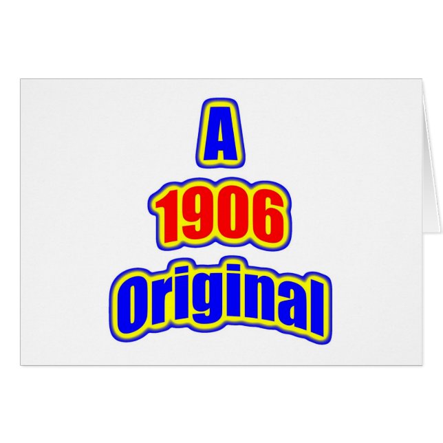 Rojo del Bl de 1906 originales (Anverso (Horizontal))