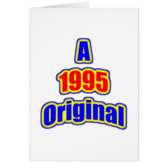 Rojo del Bl de 1995 originales (Frente)