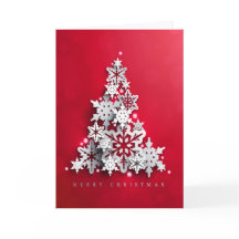 Rojo del día de fiesta del navidad con el árbol