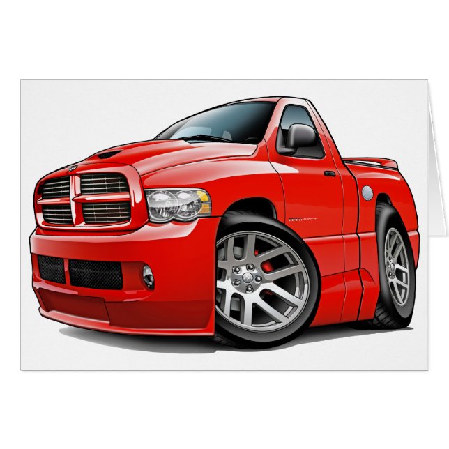 Rojo del espolón de Dodge SRT10 (Anverso (Horizontal))