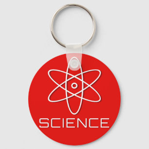 Rojo del llavero de la ciencia