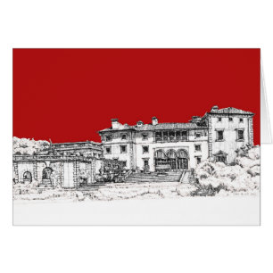 Rojo del museo del renacimiento