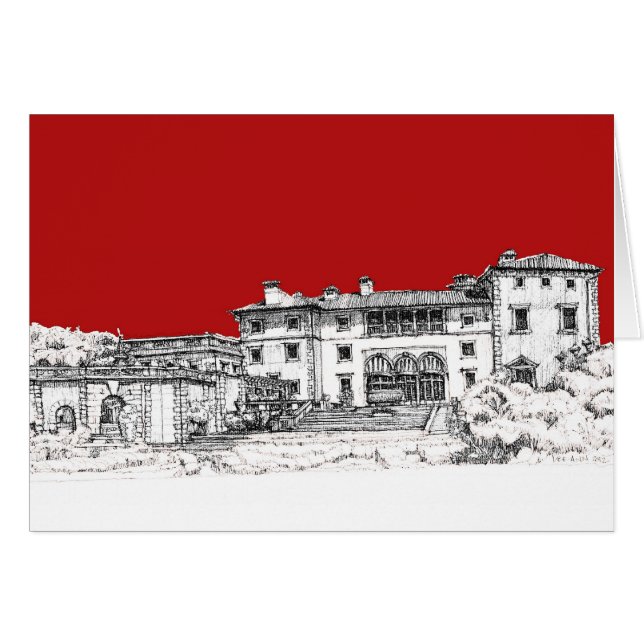 Rojo del museo del renacimiento (Anverso (Horizontal))