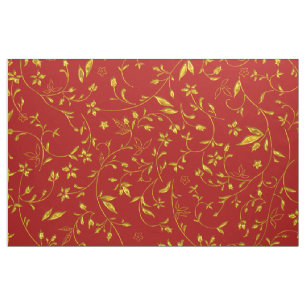 Rojo elegante de la tela del damasco