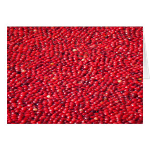 Rojo festivo de Cranberries