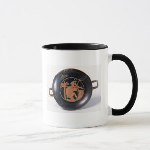 Rojo-figura taza del ático