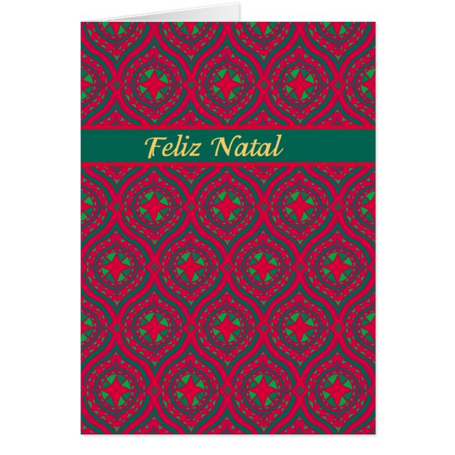 Rojo navidad, Baudibles verdes, saludo portugués (Frente)