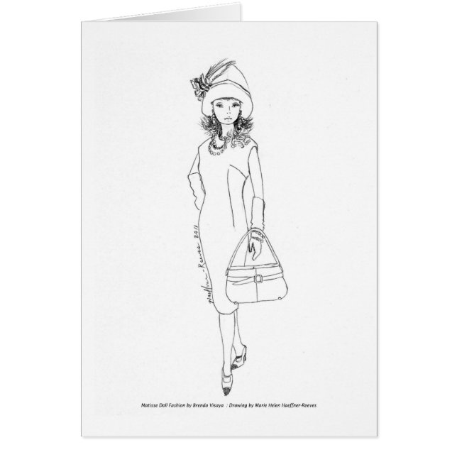 Rojo/negro CapeDress de la Acuarela de la moda de (Frente)