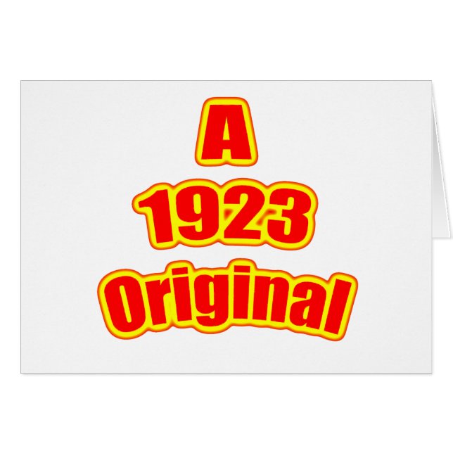 Rojo original 1923 (Anverso (Horizontal))