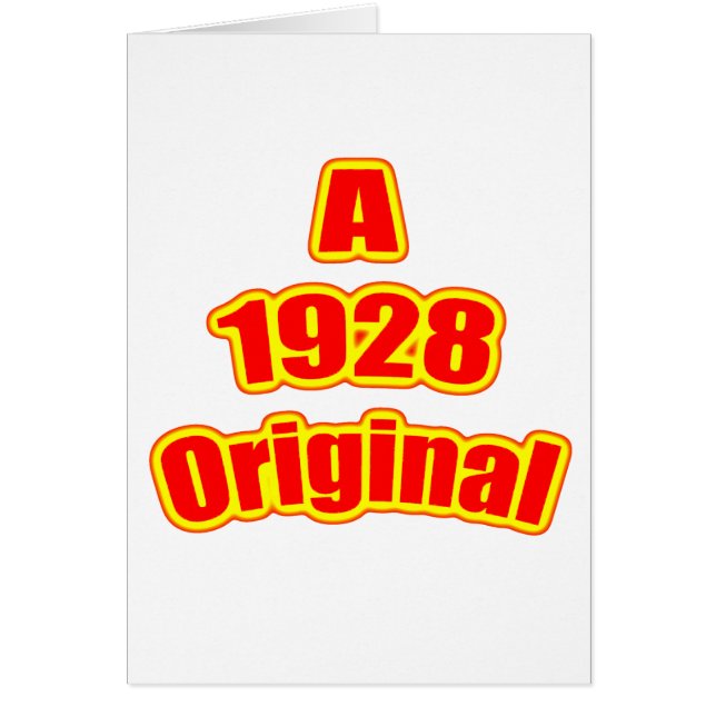 Rojo original 1928 (Frente)