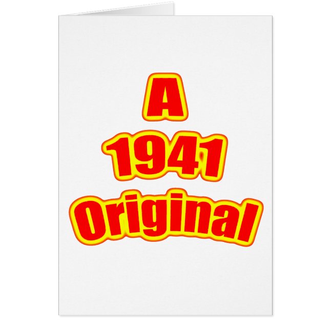 Rojo original 1941 (Frente)