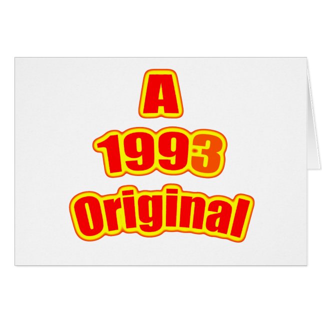 Rojo original 1993 (Anverso (Horizontal))