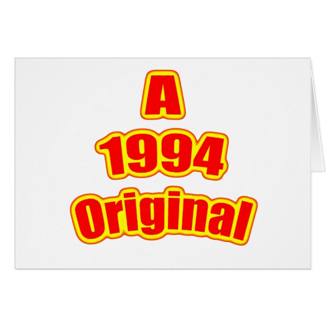 Rojo original 1994 (Anverso (Horizontal))