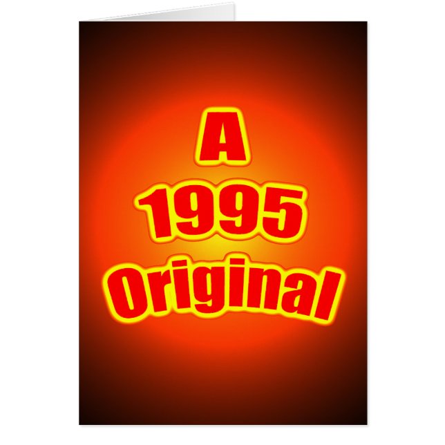Rojo original 1995 (Frente)