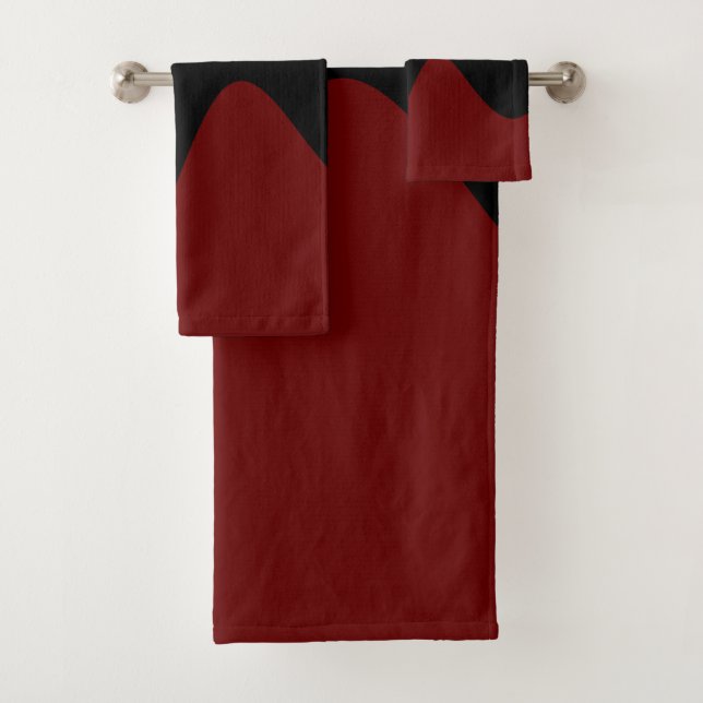 Rojo profundo del río negro moderno (In situ)