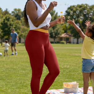 “ROJO RUBÍ” – LEGGINGS DE ACTIVO