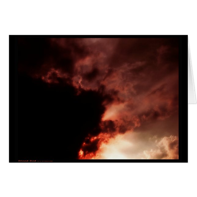 Rojo sanguíneo (tarjeta) (Anverso (Horizontal))