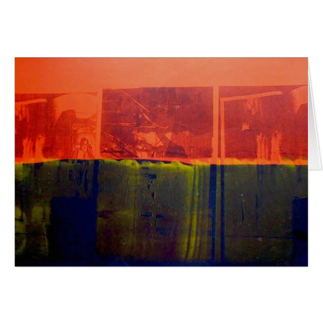 Rojo y azul (Anverso (Horizontal))
