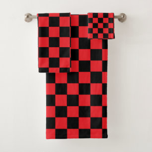 Rojo y negro a cuadros