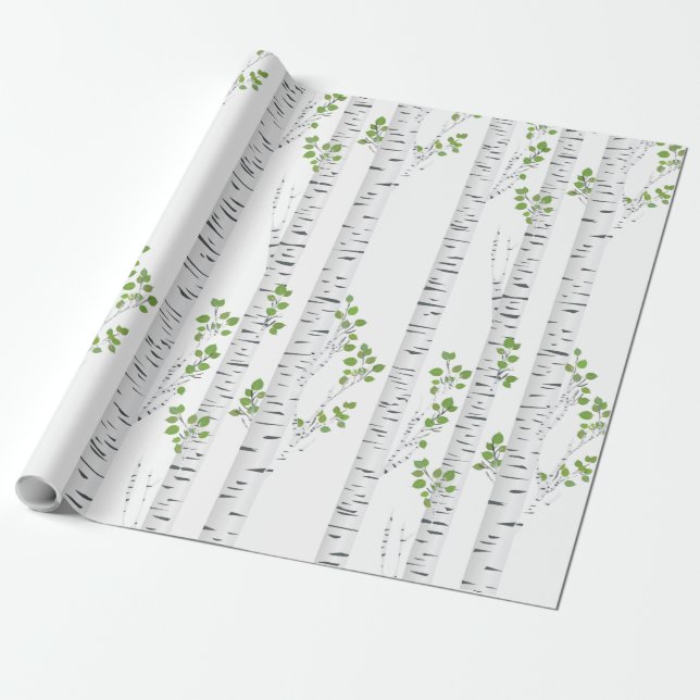 Roll de papel de envolvimiento de 60lb Doe Buck Wo (Desenrollado)