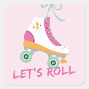 Roll Pegatina - Magenta
