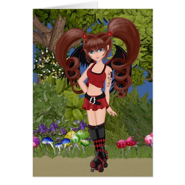 Roller Derby Anime Fairy Skin (Frente)