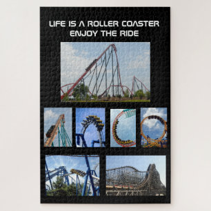 Roller Monstruo Poster Jigsaw Puzzle
