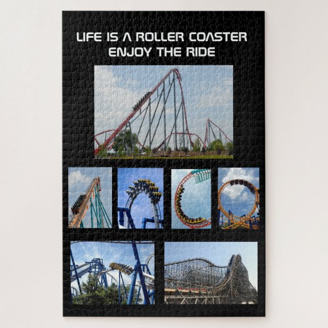 Roller Monstruo Poster Jigsaw Puzzle (Vertical)