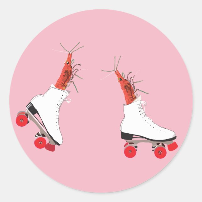 Roller Skates para todos Pegatina (Anverso)