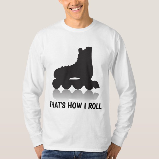 ROLLERBLADER ROLLER BLADING Skater Camisetas (Anverso)