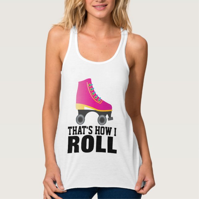 ROLLERSKATING, ASÍ ES COMO ROBO CAMISETAS (Anverso)