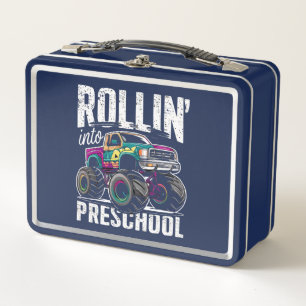 'Rollin' en un monstruo preescolar de vuelta a la