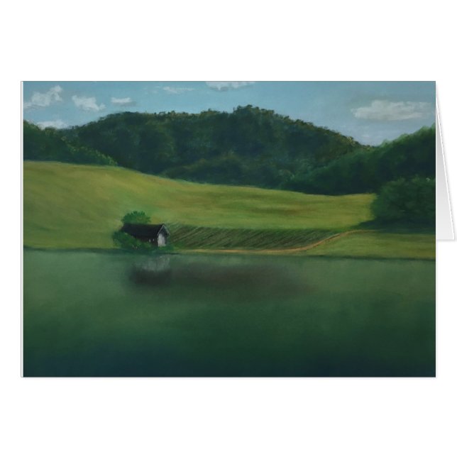 Rolling Hills por el lago (Anverso (Horizontal))