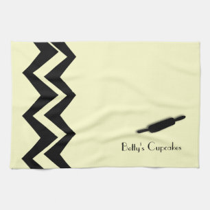 Rolling Pin Art-Deco Toallas Personalizados