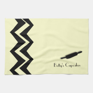 Rolling Pin Art-Deco Toallas Personalizados