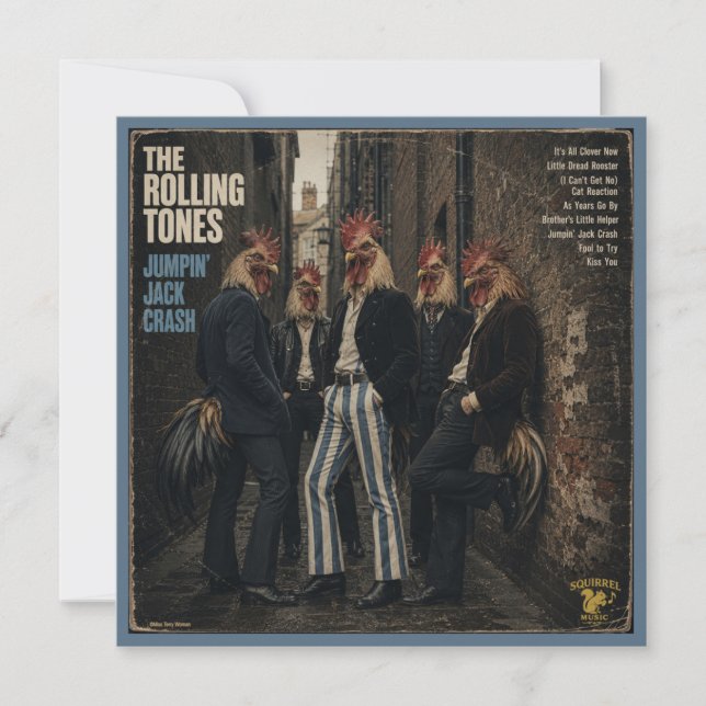 Rolling Tones: una parodia (Anverso)