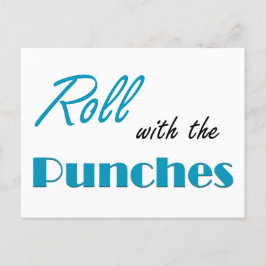 Rollo con los punzones, tarjeta de confirmación di