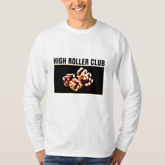 rollo de los dados - camiseta del club del gran (Anverso)