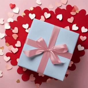 Rollo de papel de ajuste azul de hielo