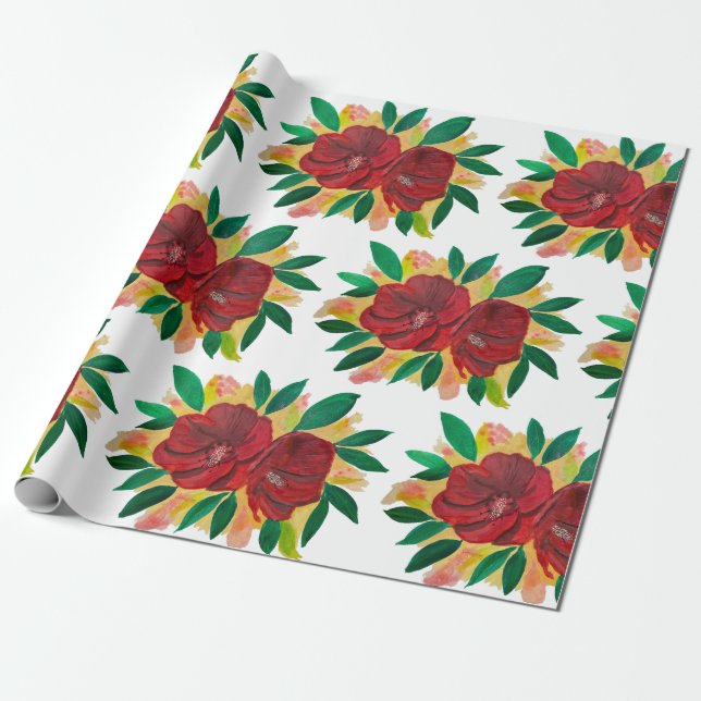 Rollo de papel de envoltura de Mahalo (Desenrollado)