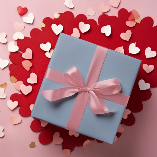 Rollo de papel de envolvimiento azul turbio de Per (Subido por el creador)