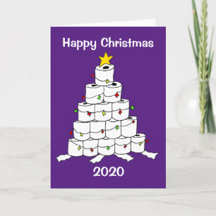 Rollo de papel higiénico árbol de Navidad 2020