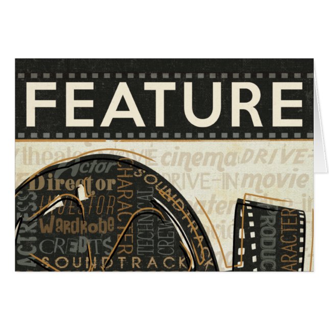 Rollo de película del vintage (Anverso (Horizontal))