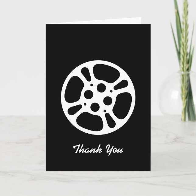 Rollo de película/tarjeta del de agradecimiento (Anverso)