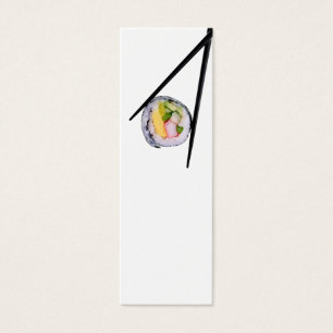 Rollo de sushi y palillos - plantilla modificada
