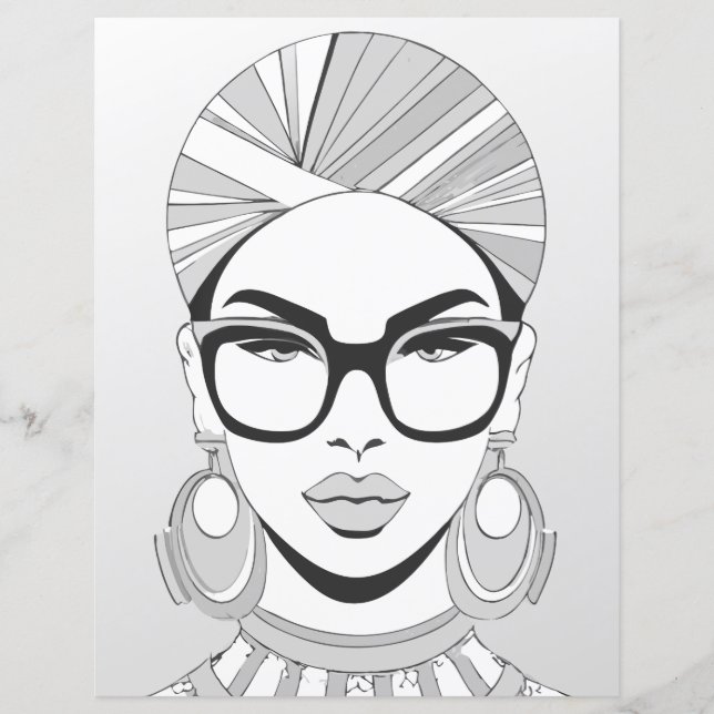 rollo de vientre | Página de coloreado (Anverso)