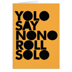 Rollo de YOLO llenado a solas