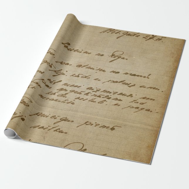 Rollo del papel de embalaje del estilo 1 de la (Desenrollado)