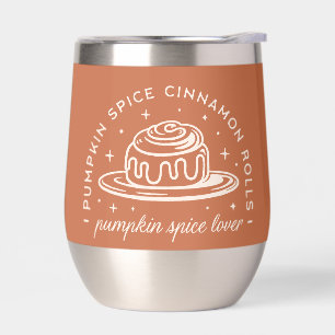 Rollos de canela de calabaza y especias