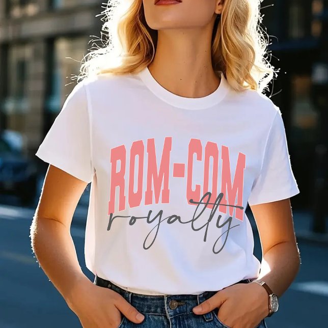 Rom-com Camiseta Real, Regalo del Club del Libro p (rom-com royalty sweatshirt, book lover sweatshirt, bookish sweatshirt, reader gift, librarian gift,)